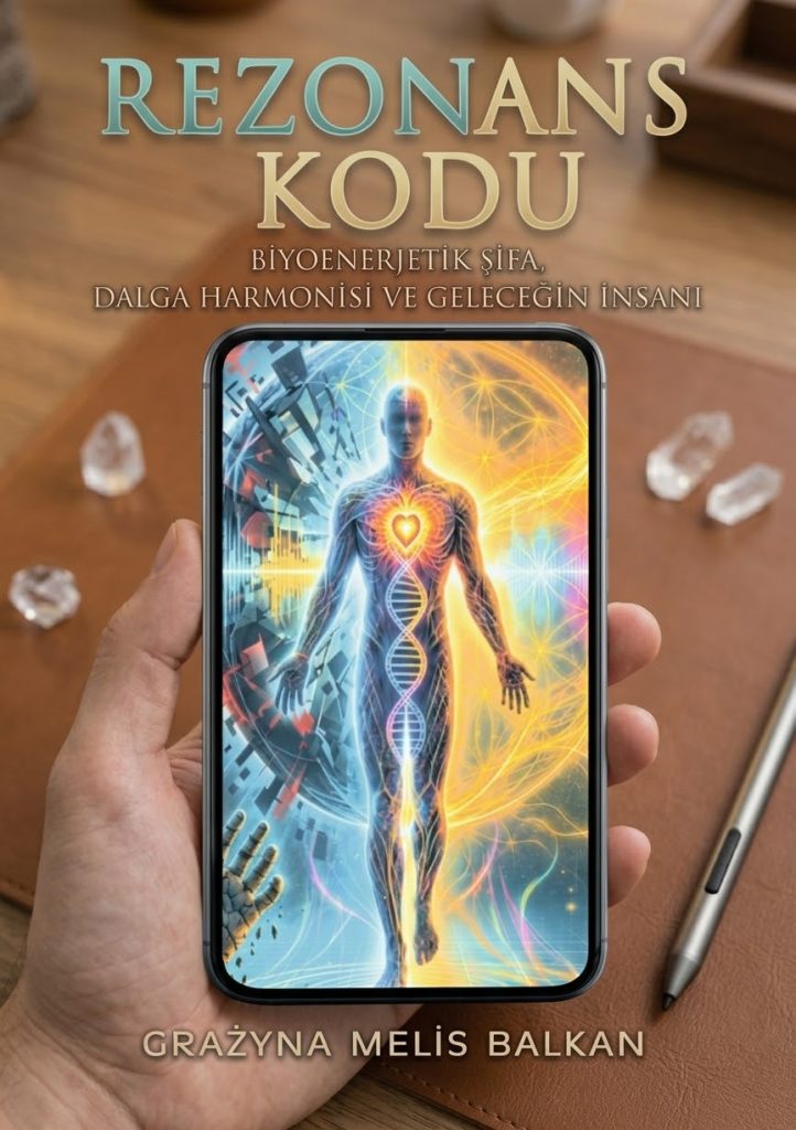 E-book na ekranie telefonu trzymanego w dłoni